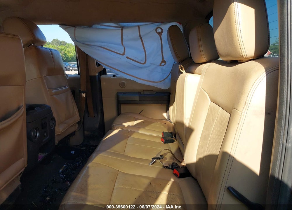 2013 FORD F-250 LARIAT VIN: 1FT7W2BT0DEB55530
