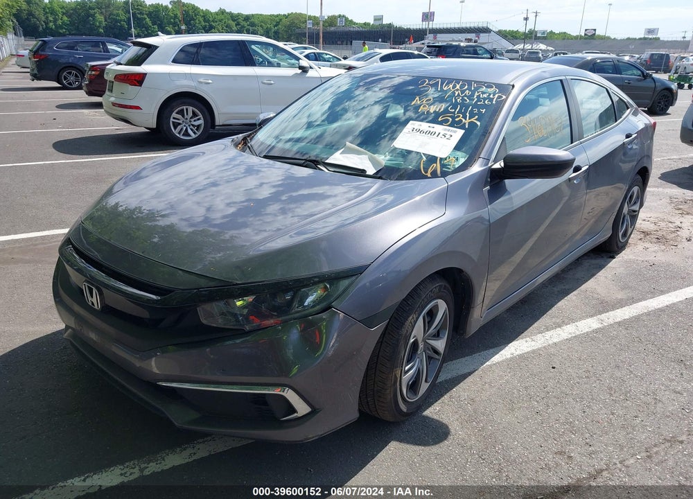 2019 HONDA CIVIC LX VIN: 2HGFC2E68KH583878