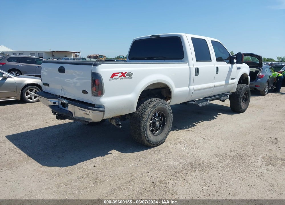 2005 FORD F250 SUPER DUTY VIN: 1FTSW21P95EC61040