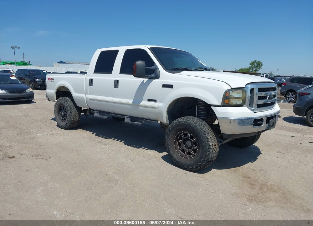2005 FORD F250 SUPER DUTY VIN: 1FTSW21P95EC61040