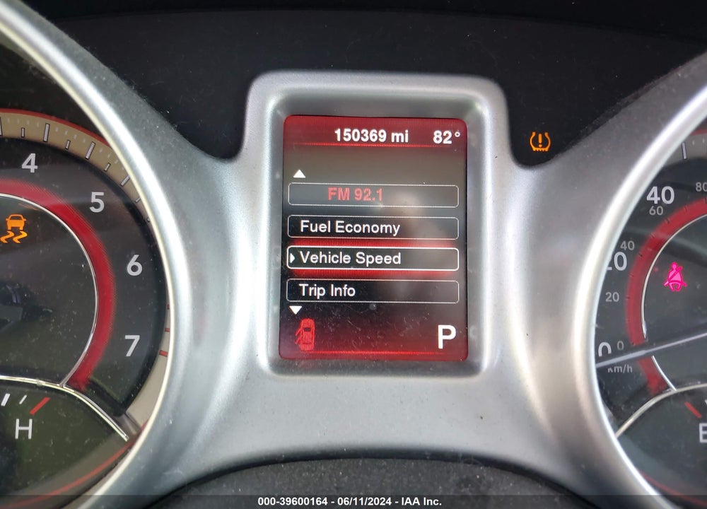 2015 DODGE JOURNEY SXT VIN: 3C4PDCBB0FT591073