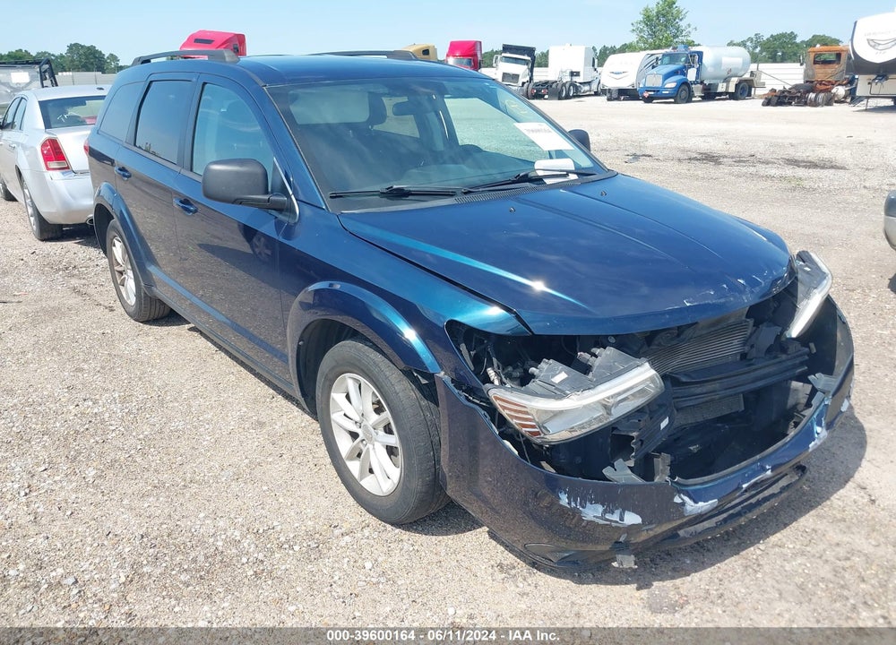 2015 DODGE JOURNEY SXT VIN: 3C4PDCBB0FT591073