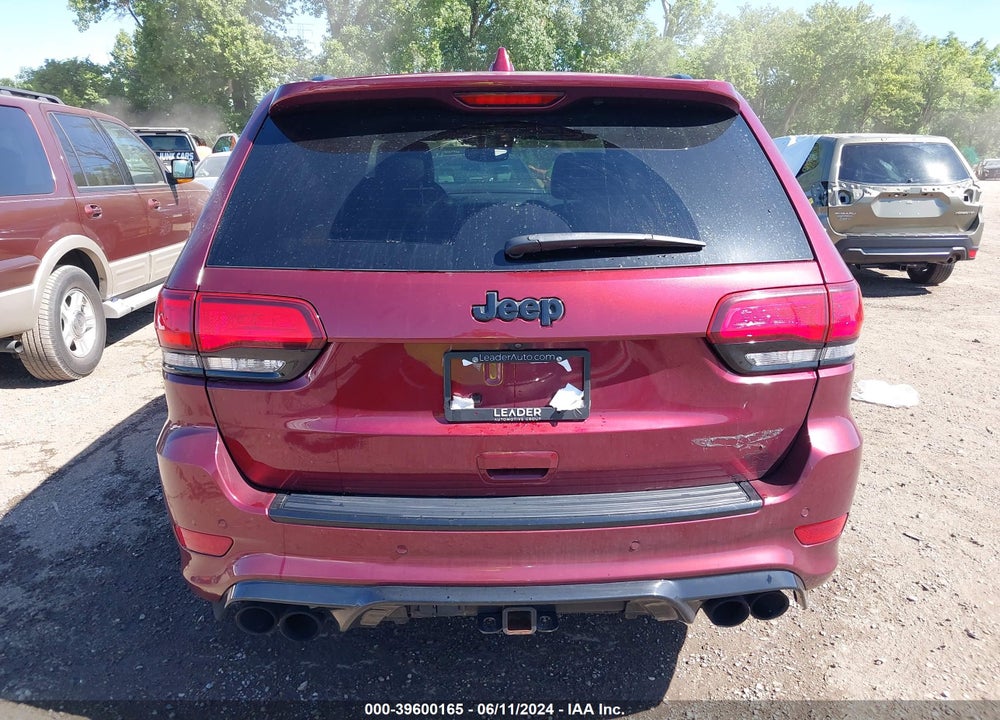 2019 JEEP GRAND CHEROKEE TRACKHAWK 4X4 VIN: 1C4RJFN96KC646059