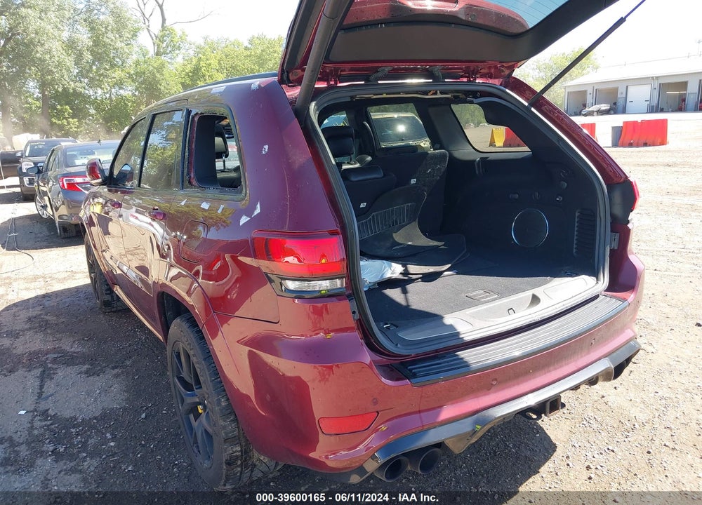 2019 JEEP GRAND CHEROKEE TRACKHAWK 4X4 VIN: 1C4RJFN96KC646059