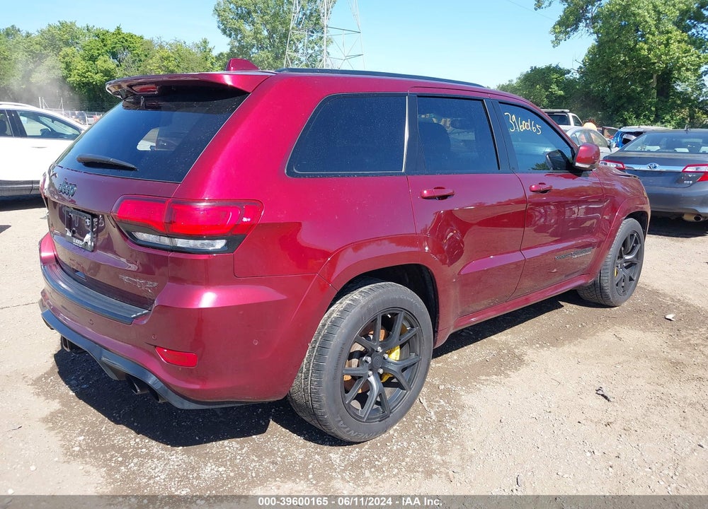 2019 JEEP GRAND CHEROKEE TRACKHAWK 4X4 VIN: 1C4RJFN96KC646059