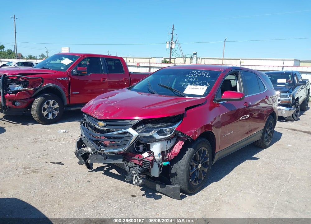2021 CHEVROLET EQUINOX FWD LT VIN: 2GNAXKEV1M6161820