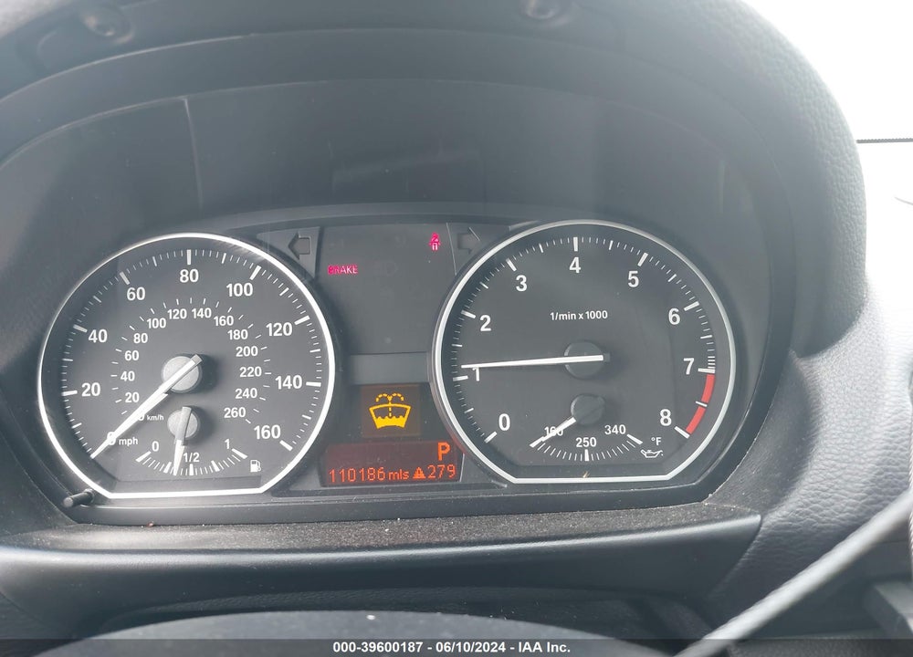 2013 BMW 135I VIN: WBAUC9C59DVY60120