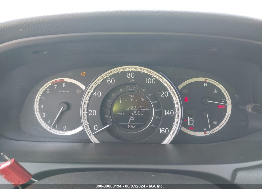 2013 HONDA ACCORD EX VIN: 1HGCR2F72DA027740