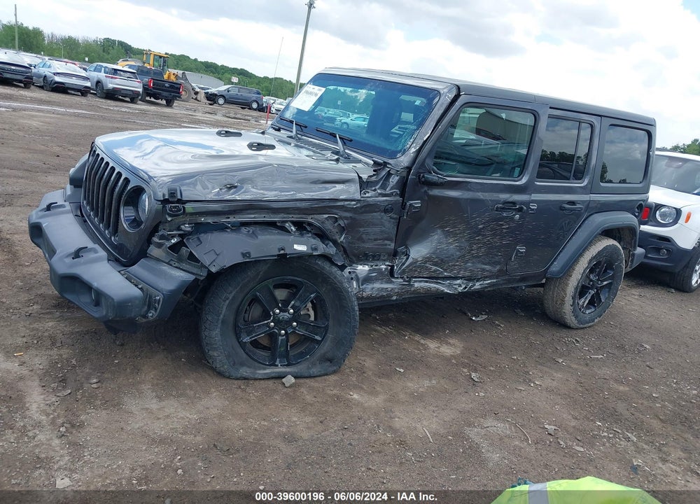 2021 JEEP WRANGLER UNLIMITED SPORT ALTITUDE 4X4 VIN: 1C4HJXDG7MW527486