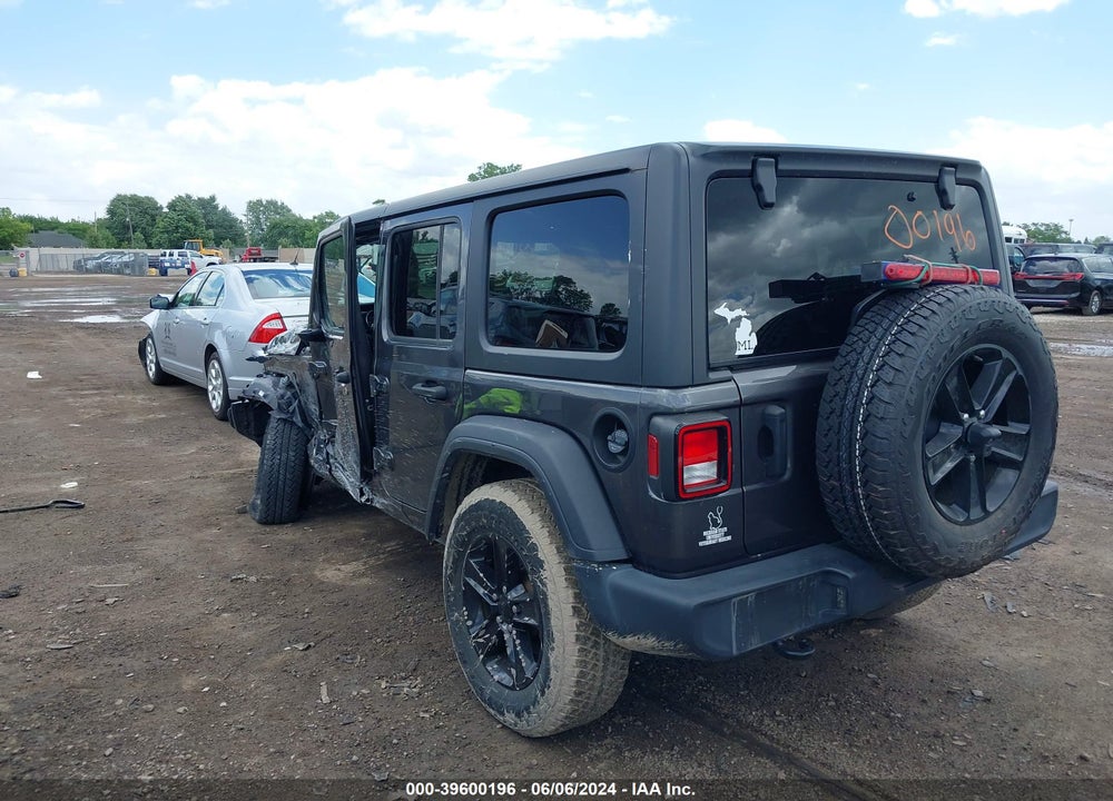 2021 JEEP WRANGLER UNLIMITED SPORT ALTITUDE 4X4 VIN: 1C4HJXDG7MW527486