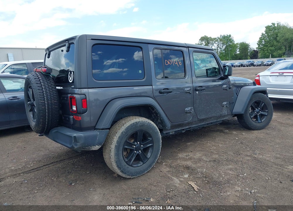 2021 JEEP WRANGLER UNLIMITED SPORT ALTITUDE 4X4 VIN: 1C4HJXDG7MW527486