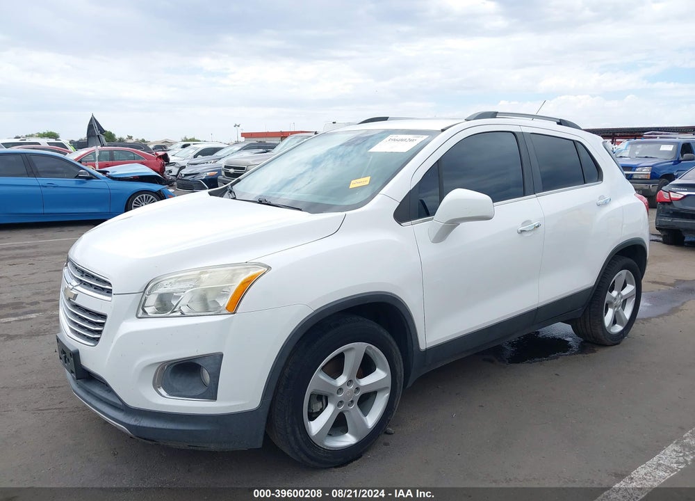 2015 CHEVROLET TRAX LTZ VIN: 3GNCJTSB3FL235781