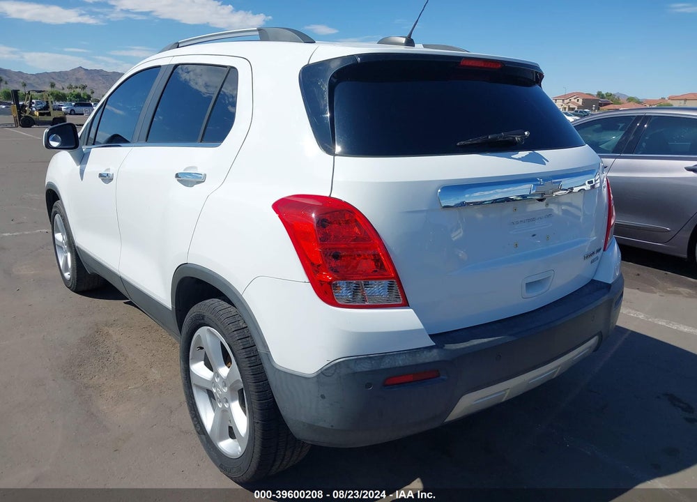 2015 CHEVROLET TRAX LTZ VIN: 3GNCJTSB3FL235781