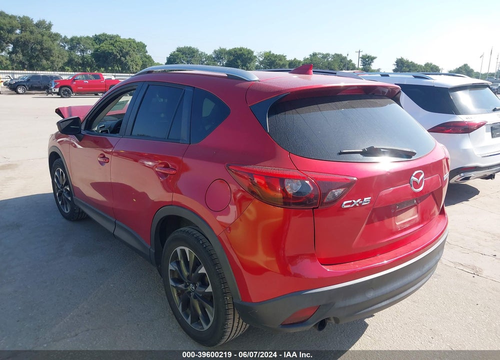 2016 MAZDA CX-5 GRAND TOURING VIN: JM3KE2DY9G0603214
