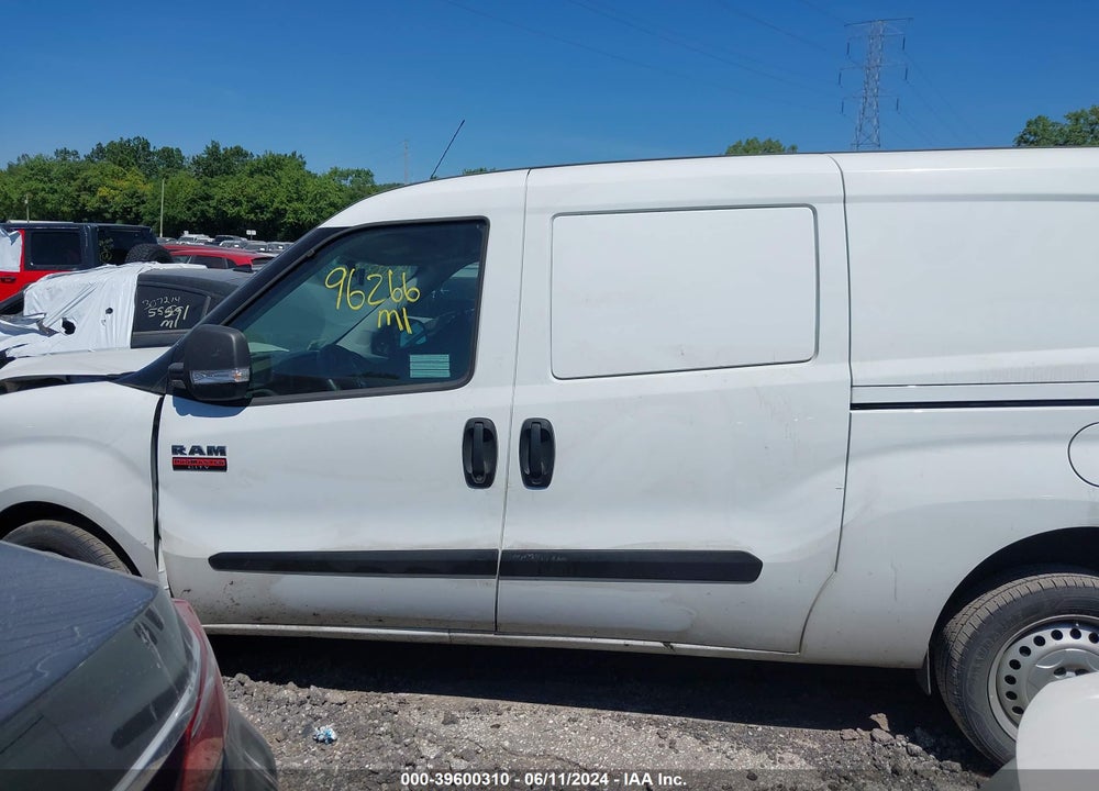 2020 RAM PROMASTER CITY TRADESMAN VIN: ZFBHRFAB9L6S38073