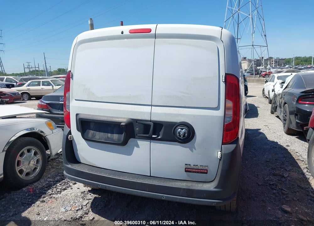2020 RAM PROMASTER CITY TRADESMAN VIN: ZFBHRFAB9L6S38073