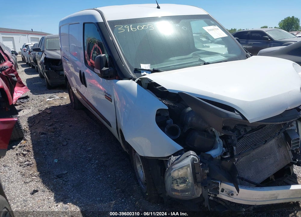 2020 RAM PROMASTER CITY TRADESMAN VIN: ZFBHRFAB9L6S38073
