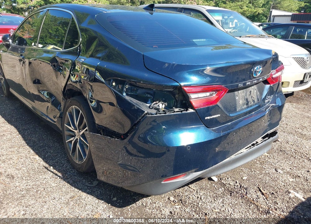2021 TOYOTA CAMRY XLE HYBRID VIN: 4T1F31AK3MU547653