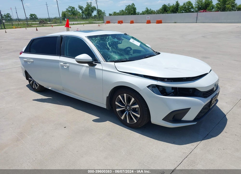 2022 HONDA CIVIC EX VIN: 2HGFE1F76NH319610
