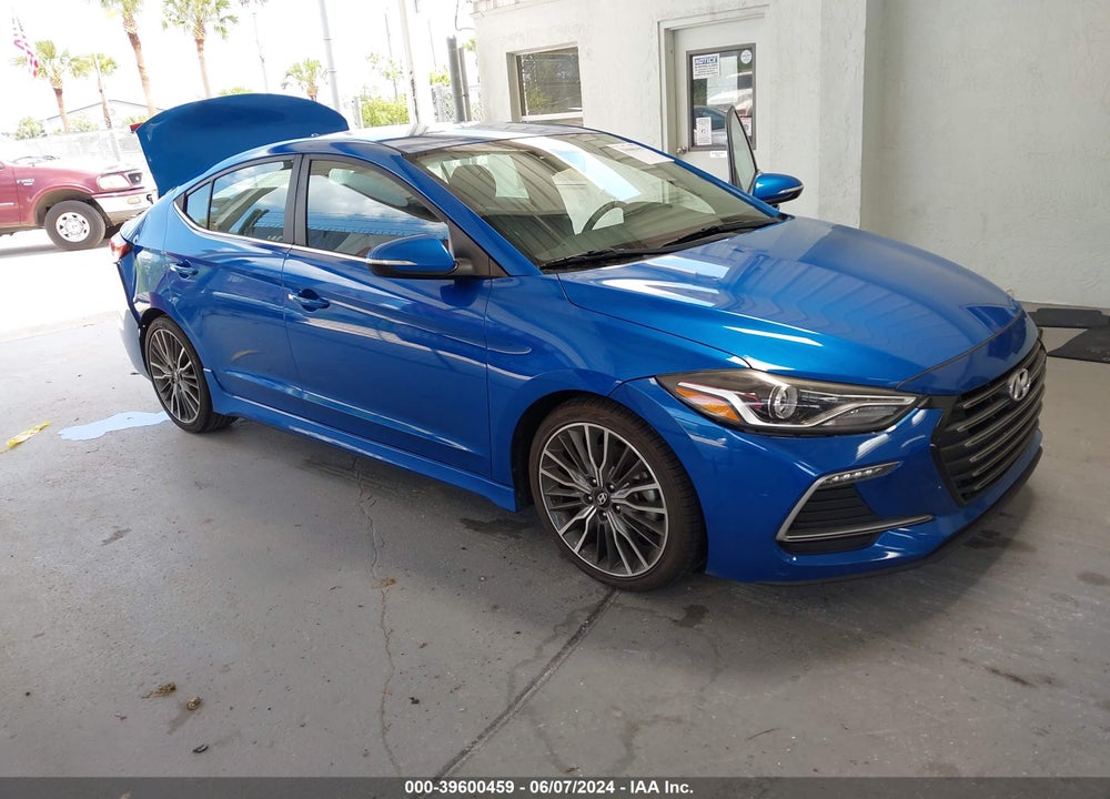 2017 HYUNDAI ELANTRA SPORT VIN: KMHD04LB5HU320937