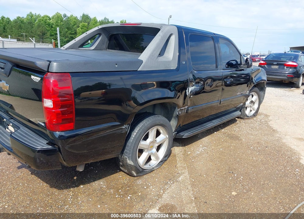 2008 CHEVROLET AVALANCHE 1500 LT VIN: 3GNFK12318G140607