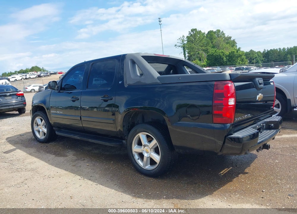 2008 CHEVROLET AVALANCHE 1500 LT VIN: 3GNFK12318G140607