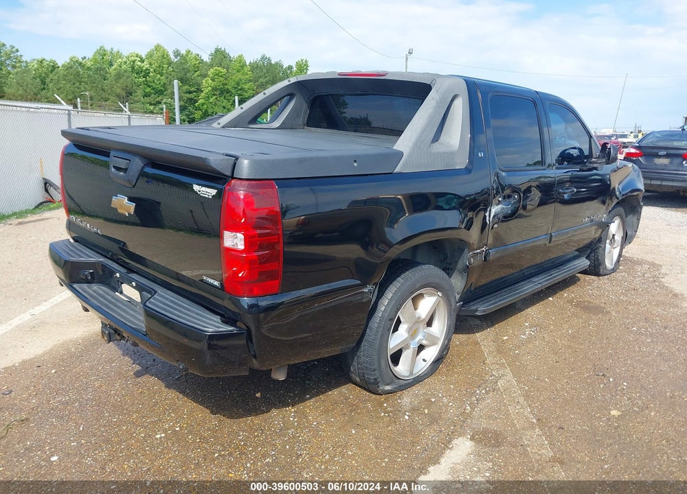 2008 CHEVROLET AVALANCHE 1500 LT VIN: 3GNFK12318G140607