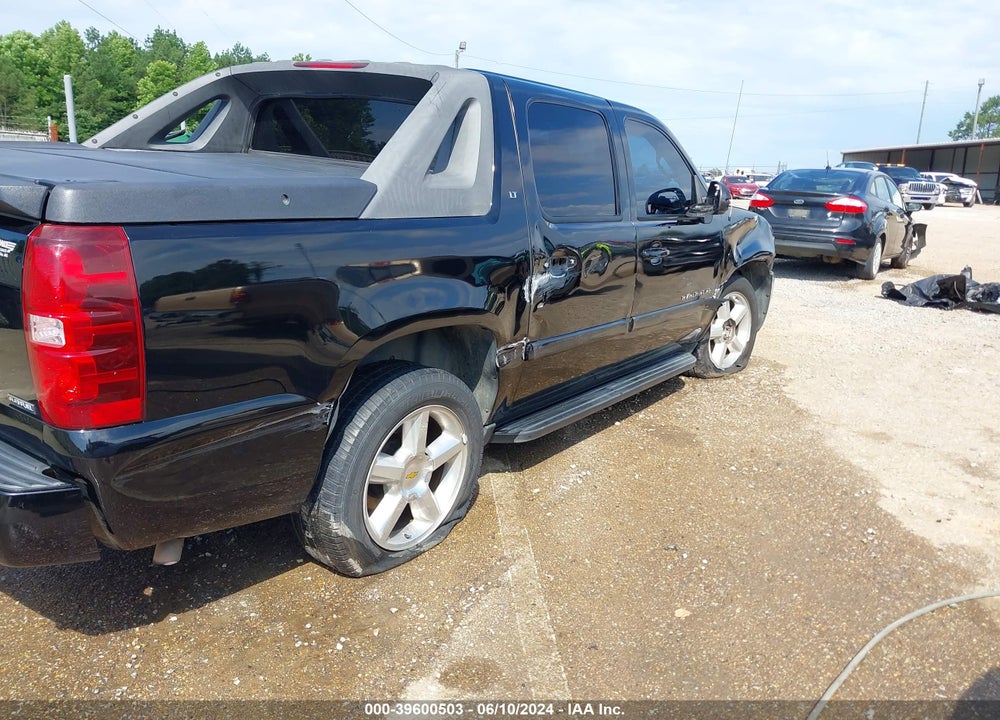 2008 CHEVROLET AVALANCHE 1500 LT VIN: 3GNFK12318G140607