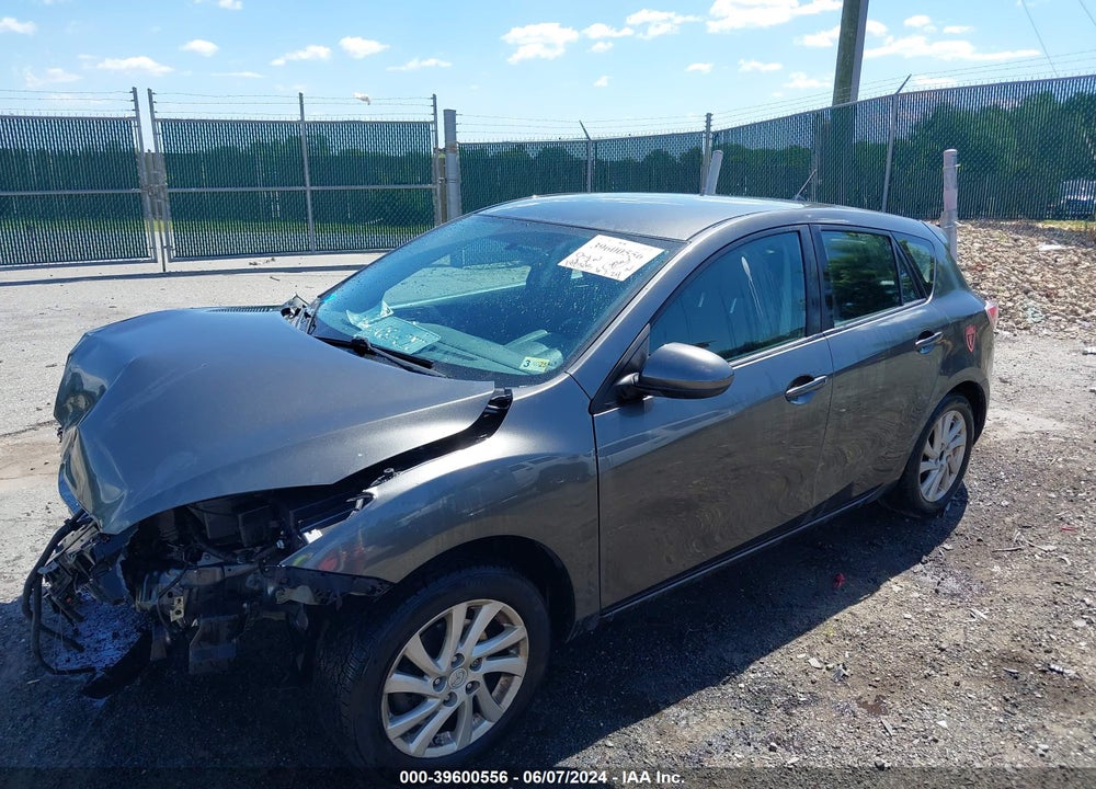 2012 MAZDA 3 I TOURING VIN: JM1BL1L72C1657315