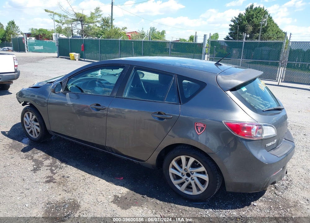 2012 MAZDA 3 I TOURING VIN: JM1BL1L72C1657315
