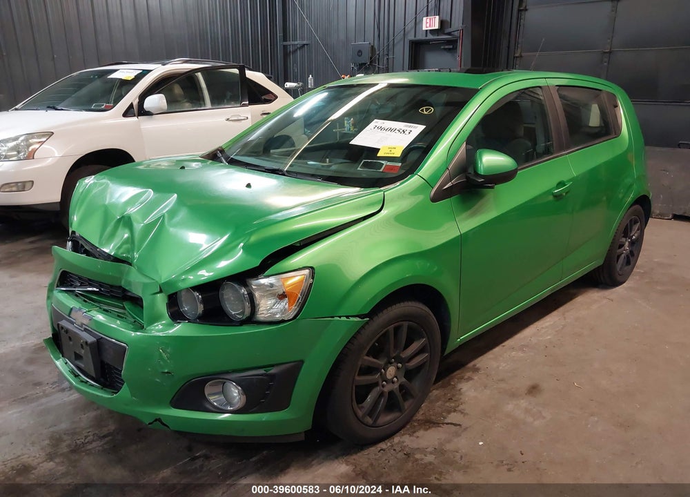 2014 CHEVROLET SONIC LT AUTO VIN: 1G1JC6SHXE4204363