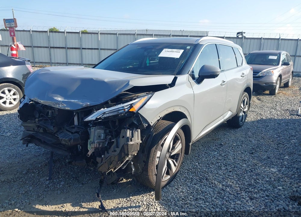 2021 NISSAN ROGUE SL FWD VIN: JN8AT3CA3MW027802