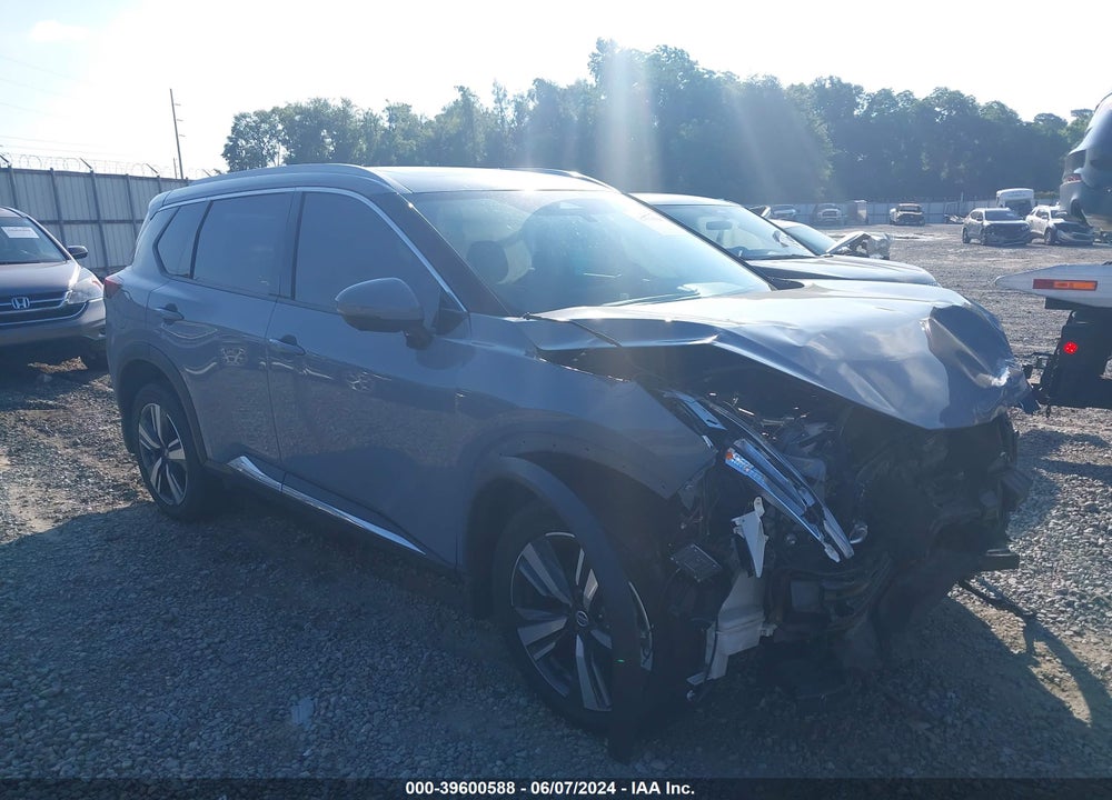 2021 NISSAN ROGUE SL FWD VIN: JN8AT3CA3MW027802