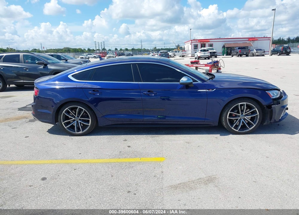 2018 AUDI S5 3.0T PREMIUM PLUS VIN: WAUB4CF5XJA096875
