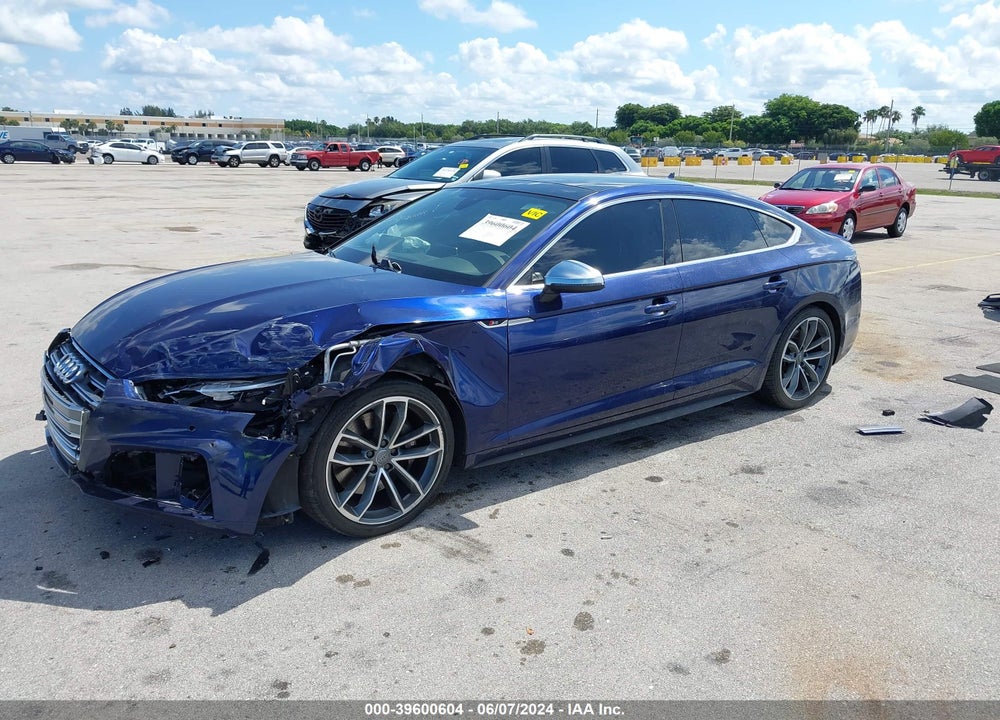 2018 AUDI S5 3.0T PREMIUM PLUS VIN: WAUB4CF5XJA096875