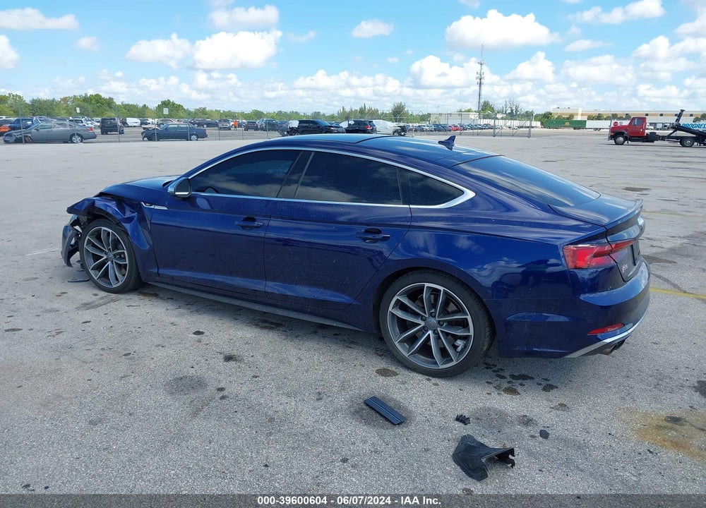 2018 AUDI S5 3.0T PREMIUM PLUS VIN: WAUB4CF5XJA096875