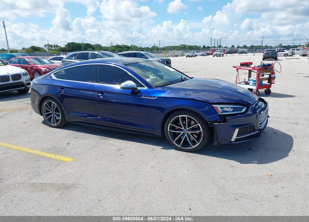 2018 AUDI S5 3.0T PREMIUM PLUS VIN: WAUB4CF5XJA096875