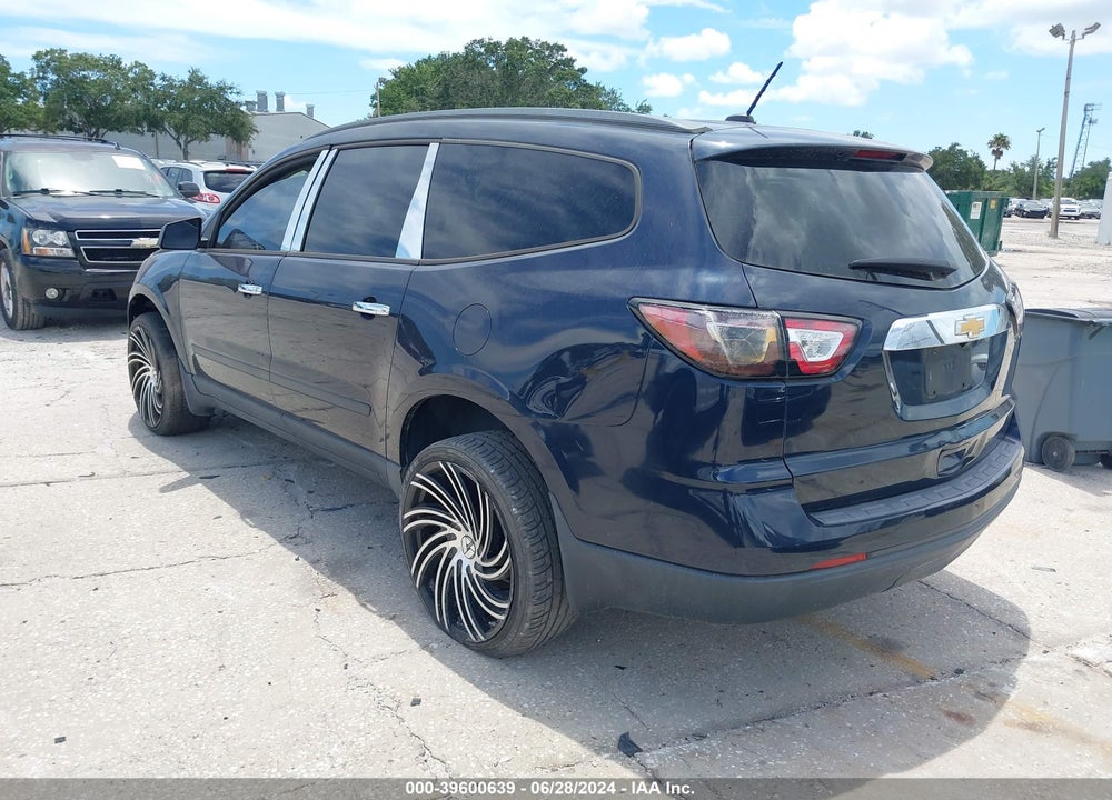 2015 CHEVROLET TRAVERSE LS VIN: 1GNKRFED1FJ204524