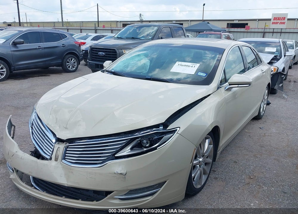 2015 LINCOLN MKZ VIN: 3LN6L2G97FR604747