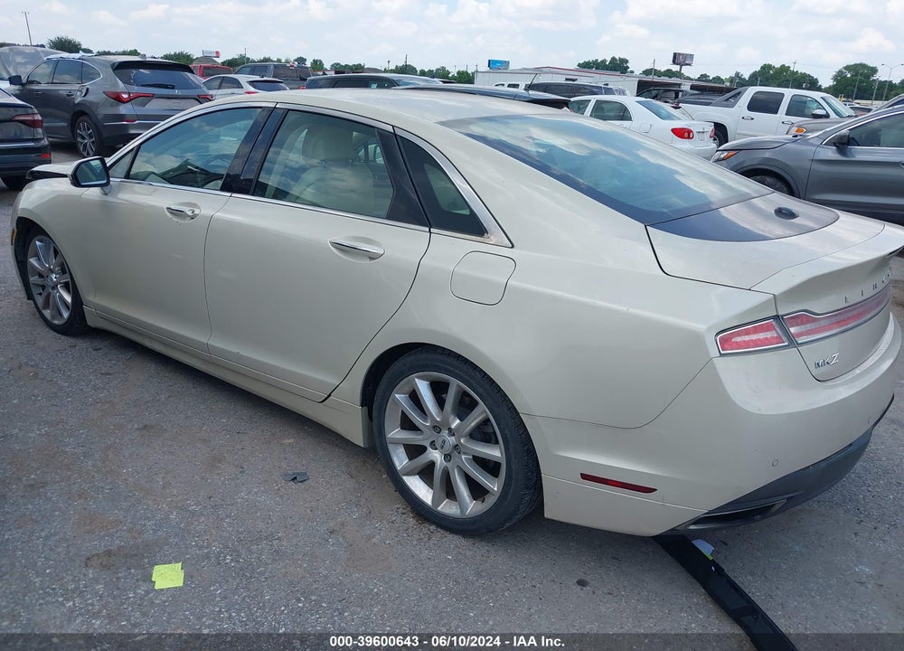 2015 LINCOLN MKZ VIN: 3LN6L2G97FR604747