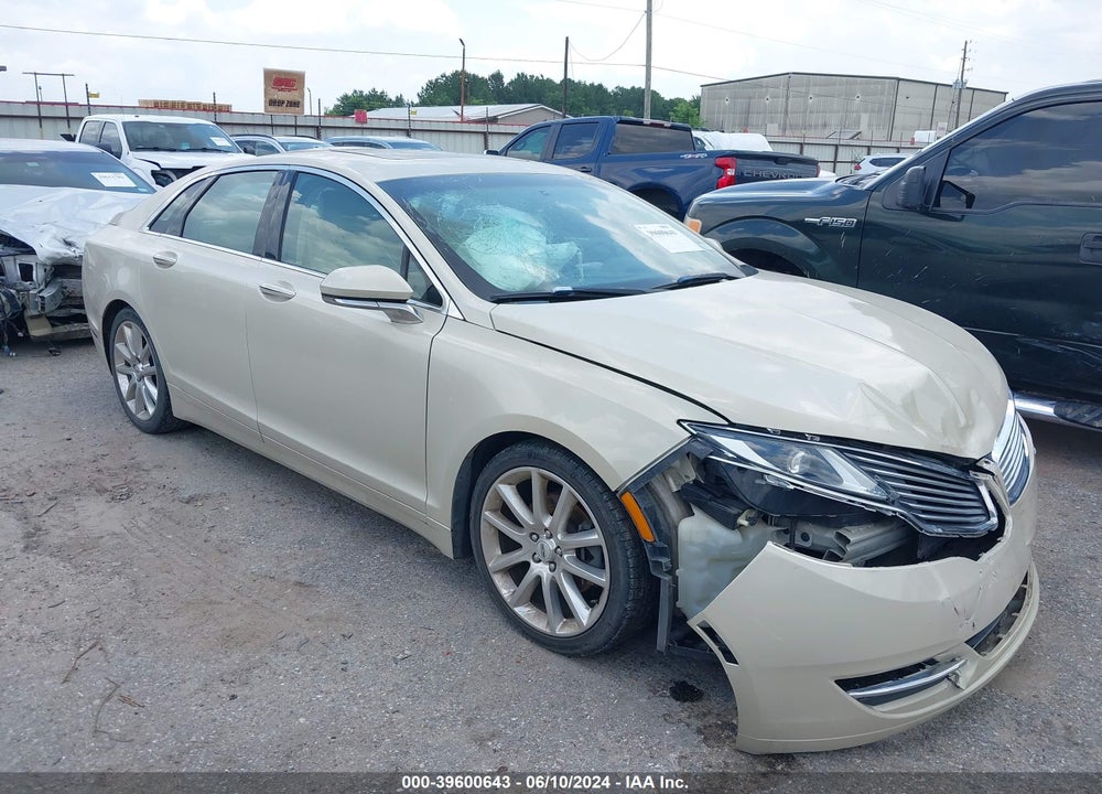 2015 LINCOLN MKZ VIN: 3LN6L2G97FR604747