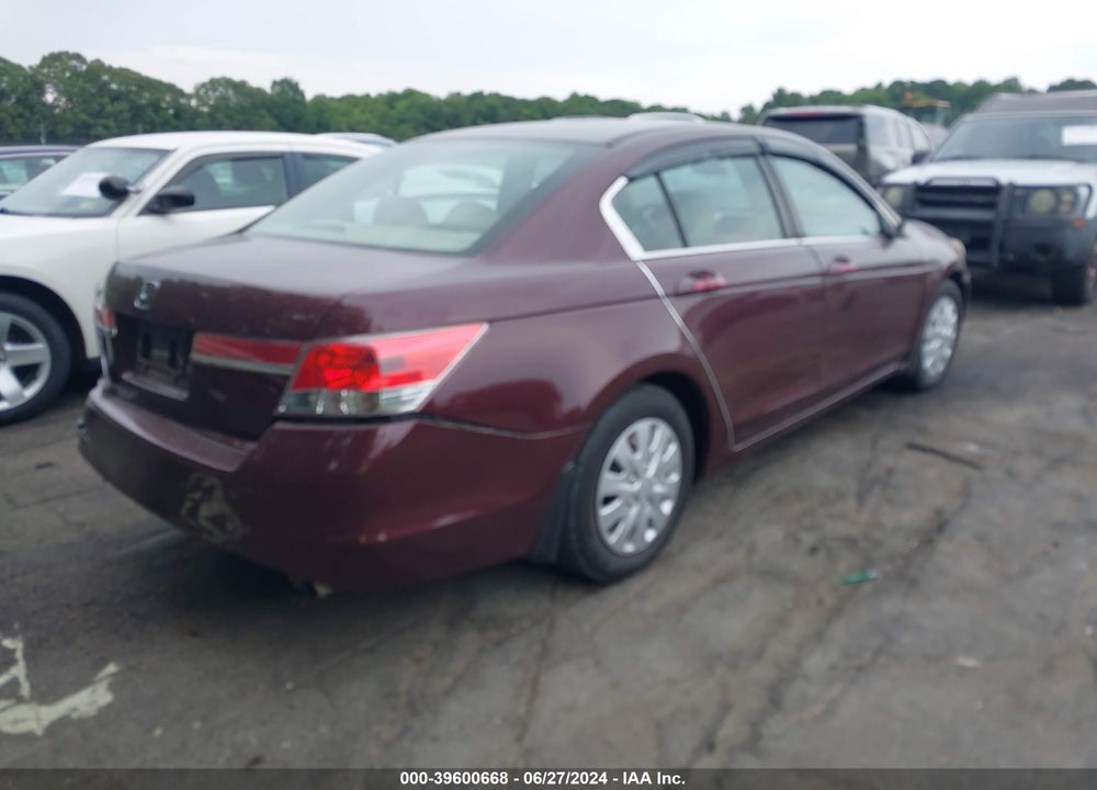 2011 HONDA ACCORD 2.4 LX VIN: 1HGCP2F33BA019159