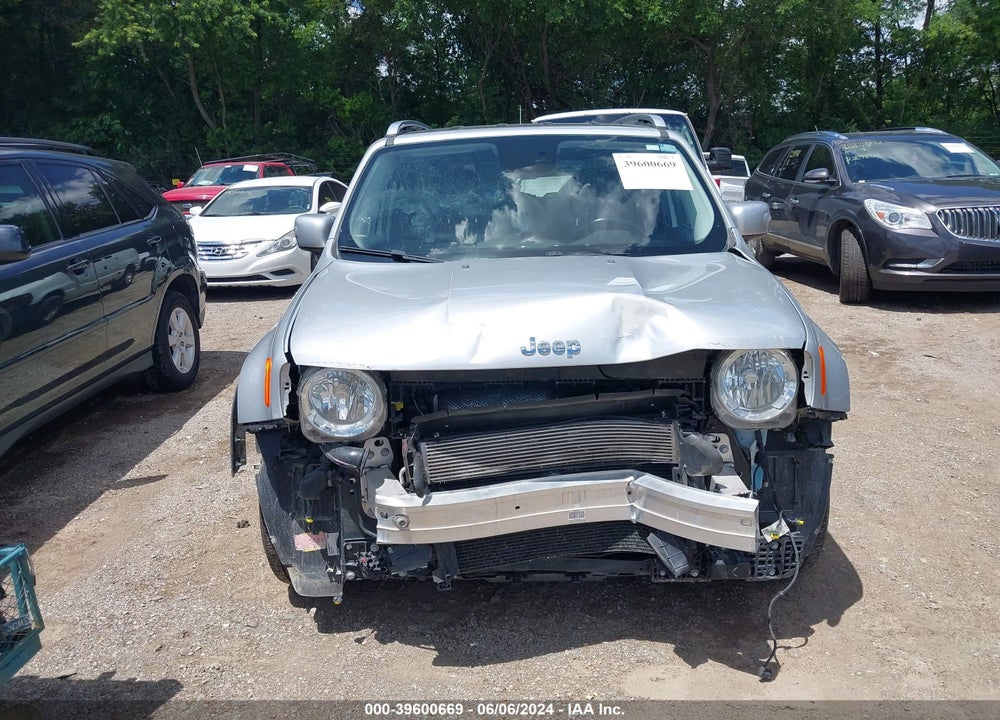 2016 JEEP RENEGADE LIMITED VIN: ZACCJADT4GPC66193