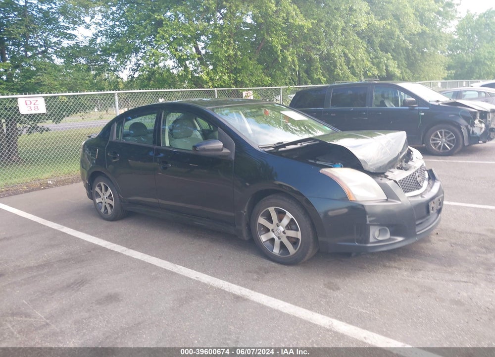 2012 NISSAN SENTRA 2.0 SR VIN: 3N1AB6AP2CL666638