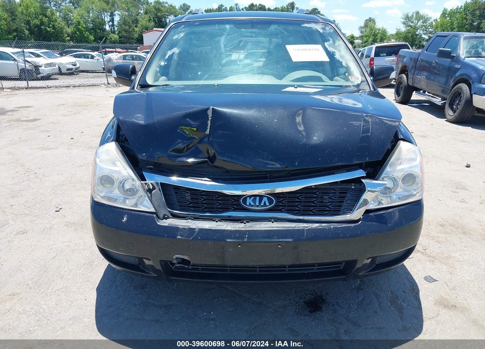 2012 KIA SEDONA LX VIN: KNDMG4C70C6477803