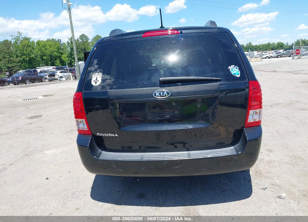 2012 KIA SEDONA LX VIN: KNDMG4C70C6477803