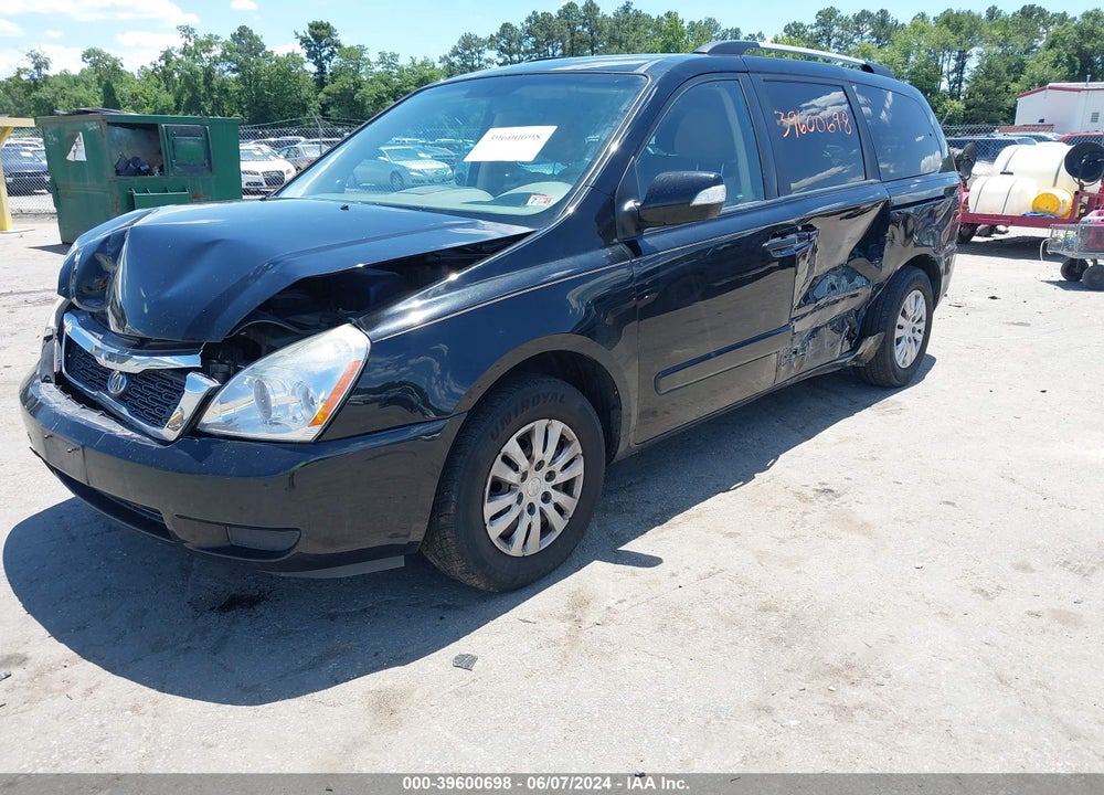 2012 KIA SEDONA LX VIN: KNDMG4C70C6477803