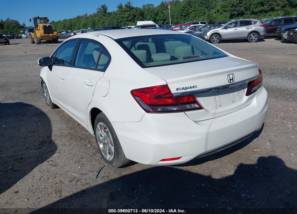 2014 HONDA CIVIC LX VIN: 2HGFB2F57EH513995