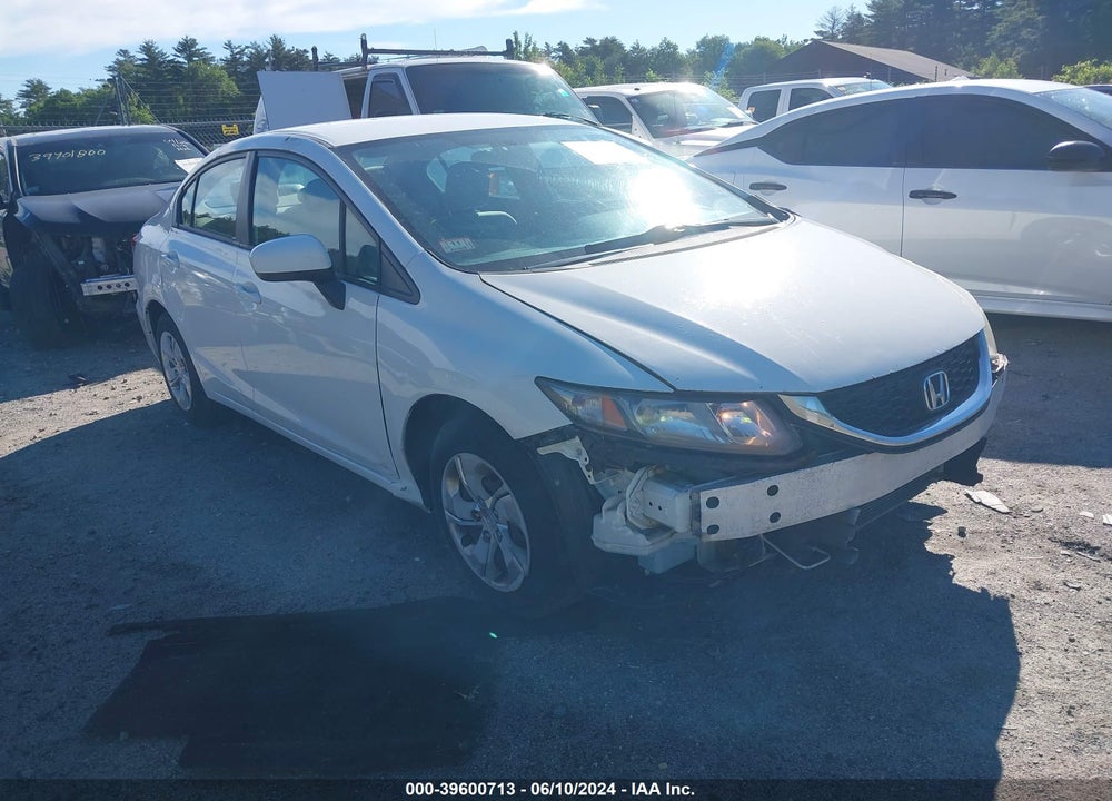 2014 HONDA CIVIC LX VIN: 2HGFB2F57EH513995
