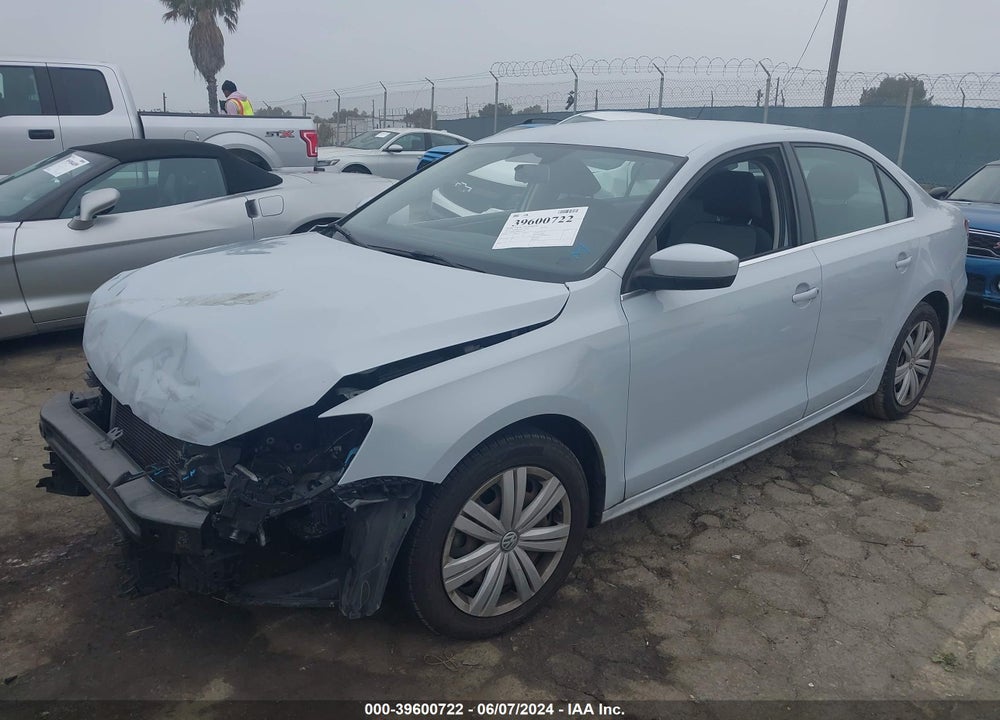 2017 VOLKSWAGEN JETTA 1.4T S VIN: 3VW2B7AJ6HM397299